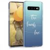 Κάλυμμα για Samsung Galaxy S10, Silicone, Transparent, 47448.02