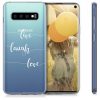 Κάλυμμα για Samsung Galaxy S10, Silicone, Transparent, 47448.02