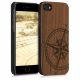 Θήκη για Apple iPhone 8 / iPhone 7 / iPhone SE 2, Ξύλο, Καφέ, 39462.15