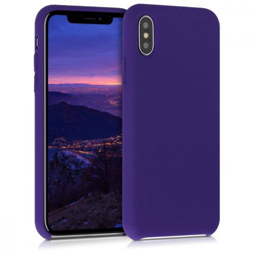 Θήκη για Apple iPhone X / iPhone XS, Silicone, Purple, 42495.38