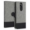 Θήκη για Alcatel 3 (2019) / 3L (2019), Textile, Grey, 48095.22