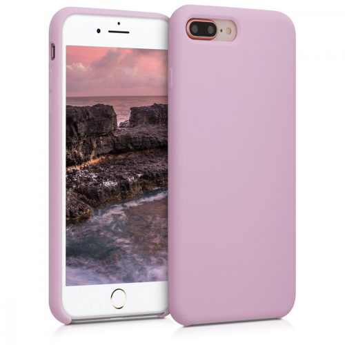 Θήκη για Apple iPhone 8 Plus / iPhone 7 Plus, Silicone, Pink, 40842.140