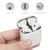 Σετ 2 καλυμμάτων σκόνης για ακουστικά Apple AirPods 2/AirPods 1, Kwmobile, Μαύρο, Πλαστικό, 48242.01