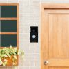 Προστατευτικό κάλυμμα για Nest Ring Video Doorbell 1, Kwmobile, Μαύρο, Σιλικόνη, 48248.01