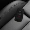 Θήκη κλειδιού αυτοκινήτου για BMW - 3 κουμπιά - Keyless Go, kwmobile, Silicone, Black / Blue, 41730.29