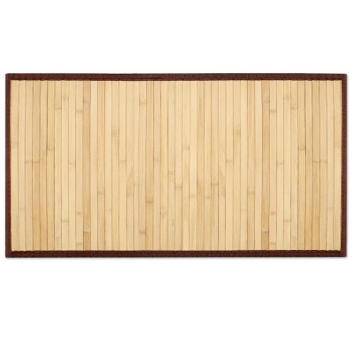 Χαλί μπάνιου Navaris bamboo, 80 x 43 cm, 48383,2