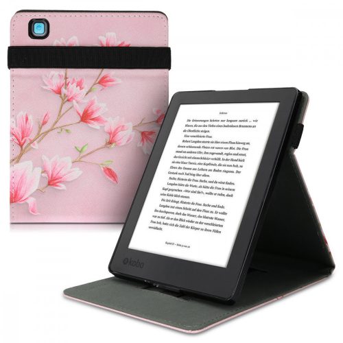 Κάλυμμα για Kobo Aura H2O Edition 2, Kwmobile, Pink, Eco-leather, 48381.02