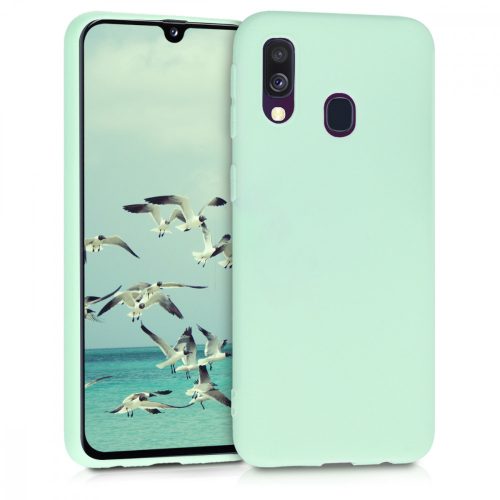 Θήκη για Samsung Galaxy A40, Silicone, Green, 48547.50