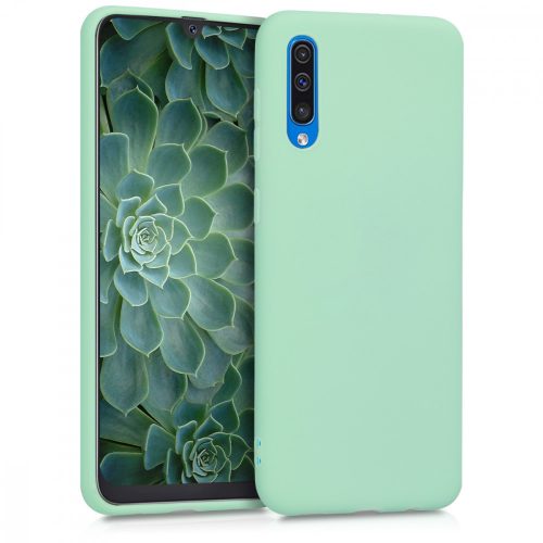 Θήκη για Samsung Galaxy A50, Silicone, Green, 48054.50