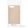 Θήκη για Apple iPhone 8 Plus / iPhone 7 Plus, Silicone, Beige, 40842.154