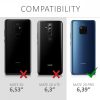 Προστατευτική μεμβράνη για Huawei Mate 20 Pro, calibers, εμπρός, μαύρο, 48812.01