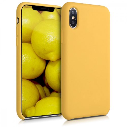 Θήκη για Apple iPhone X / iPhone XS, Silicone, Yellow, 46313.143