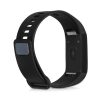 Λουράκι για Xiaomi Amazfit Cor 1 / Amazfit Band 1, kwmobile, Silicone, Black, 49307.01