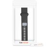 Λουράκι για Xiaomi Amazfit Cor 1 / Amazfit Band 1, kwmobile, Silicone, Black, 49307.01