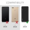 Σετ 3 προστατευτικών μεμβρανών για Huawei Y9 (2019), Kwmobile, Εμπρός, Διαφανές, 49392.1