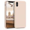 Θήκη για Apple iPhone X / iPhone XS, Silicone, Beige, 46313.154