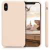 Θήκη για Apple iPhone X / iPhone XS, Silicone, Beige, 46313.154