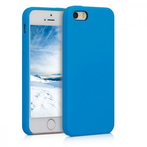 Θήκη για Apple iPhone 5 / iPhone 5s / iPhone SE, Silicone, Blue, 42766.157