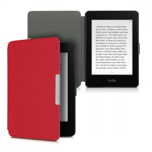 Κάλυμμα για Kindle Paperwhite 7, Textile, Red, 49487.09