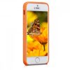 Θήκη για Apple iPhone 5 / iPhone 5s / iPhone SE, Silicone, Orange, 42766.150