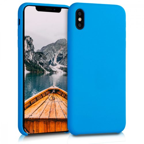 Θήκη για iPhone XS Max, Silicone, Blue, 45909.157