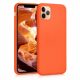 Θήκη για iPhone 11 Pro Max, Silicone, Orange, 49782.69