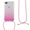 Θήκη για Apple iPhone 8 Plus / iPhone 7 Plus, Silicone, Pink, 49294.02