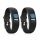 Σετ 2 ιμάντες για Garmin Vivofit 4, kwmobile, Silicone, Black, 44228.47