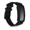 Σετ 2 ιμάντες για Fitbit Ace 2, Kwmobile, Μαύρο/Μπλε, Σιλικόνη, 50102.01