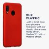 Θήκη για Samsung Galaxy A20e, Silicone, Red, 48739.36