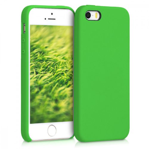 Θήκη για Apple iPhone 5 / iPhone 5s / iPhone SE, Silicone, Green, 42766.159