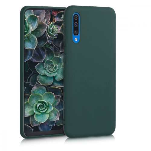 Θήκη για Samsung Galaxy A50, Silicone, Green, 48054.169