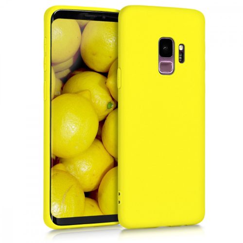 Θήκη για Samsung Galaxy S9, Silicone, Yellow, 44089.165