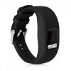 Σετ 2 ιμάντες για Garmin Vivofit 4, kwmobile, Silicone, Black, 50976.04