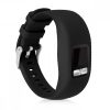 Σετ 2 ιμάντες για Garmin Vivofit 4, kwmobile, Silicone, Black, 50976.04