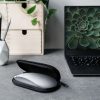 Κάλυμμα ποντικιού για Apple Magic Mouse 2/Magic Mouse 1, Kwmobile, Μαύρο, Neoprene, 51117.01