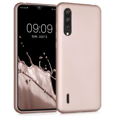 Θήκη για Xiaomi Mi 9 Lite, σιλικόνη, ροζ χρυσό, 50587.31