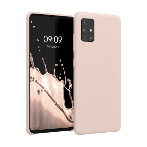 Θήκη για Samsung Galaxy A51, Silicone, Pink, 51197.52