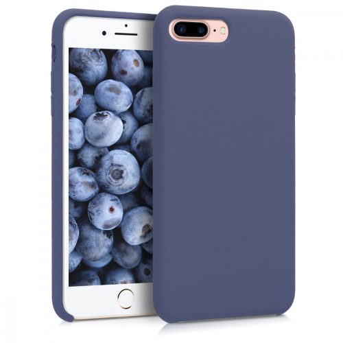 Θήκη για Apple iPhone 8 Plus / iPhone 7 Plus, Silicone, Blue, 40842.168