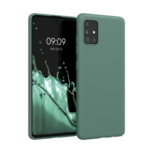 Θήκη για Samsung Galaxy A51, Silicone, Green, 51196.171