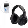 Σετ 2 Λουράκια για ακουστικά Sennheiser RS160/RS170/RS180, Kwmobile, Μαύρο, Οικολογικό δέρμα, 51567.01