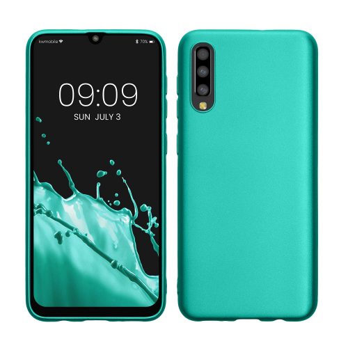 Θήκη για Samsung Galaxy A50, Silicone, Green, 48056.128