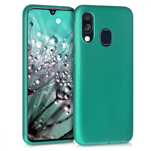 Θήκη για Samsung Galaxy A40, Silicone, Green, 48546.128