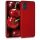 Θήκη για Samsung Galaxy A71, Silicone, Red, 51213.36