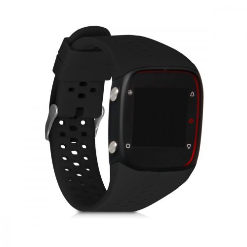 Λουράκι για Polar M400 / M430, Silicone, Black, 51909.01