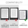 Κάλυμμα για Kobo Libra H2O, Οικολογικό δέρμα, Μαύρο, 50540.10