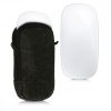 Κάλυμμα ποντικιού για Apple Magic Mouse 2/Magic Mouse 1, Kwmobile, Grey, Textile, 52012.01