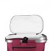 Πτυσσόμενη τσάντα πικνίκ με λαβή Navaris, 27 L, Insulated, Bordeaux, 45859.13