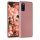 Θήκη για Samsung Galaxy A41, Silicon, Rose Gold, 52254.31