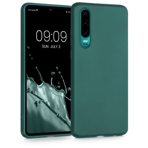 Θήκη για Huawei P30, Silicone, Green, 47411.14